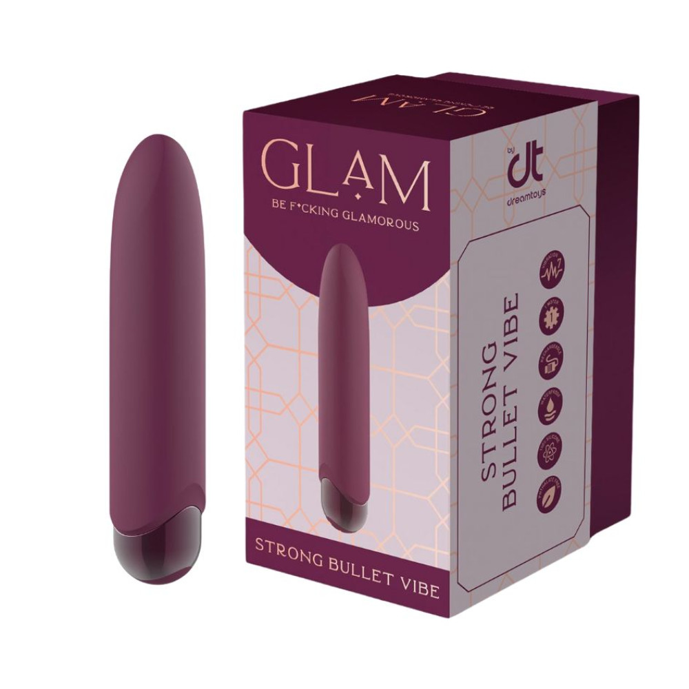 Мини-вибратор Dream Toys Glam фиолетовый, 10.5 х 2.1 см фото №0 — секс игрушки: Украина, NO TABOO