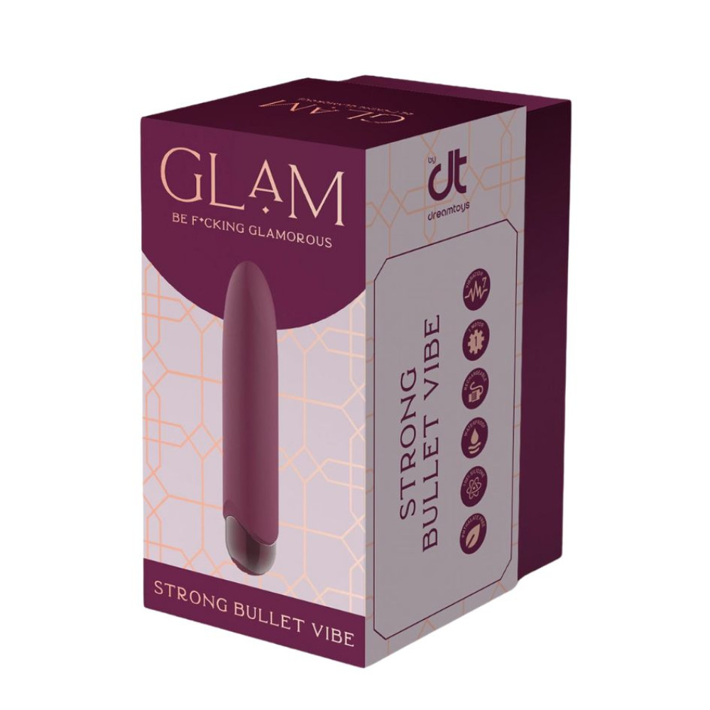Мини-вибратор Dream Toys Glam фиолетовый, 10.5 х 2.1 см фото №8 — секс игрушки: Украина, NO TABOO