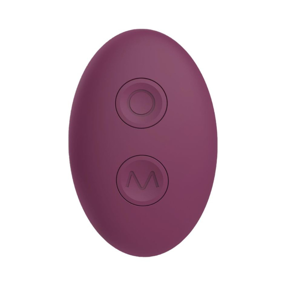 Вибратор двойной стимуляцией с пультом управления Dream Toys Essentials Ultra Dual Vibe фиолетовый, 13 х 3.7 см фото №4 — секс игрушки: Украина, NO TABOO