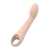 Вибратор Dream Toys Nude Ivy для точки G бежевый, 20.1 х 3.8 см фото №3 — секс игрушки: Украина, NO TABOO