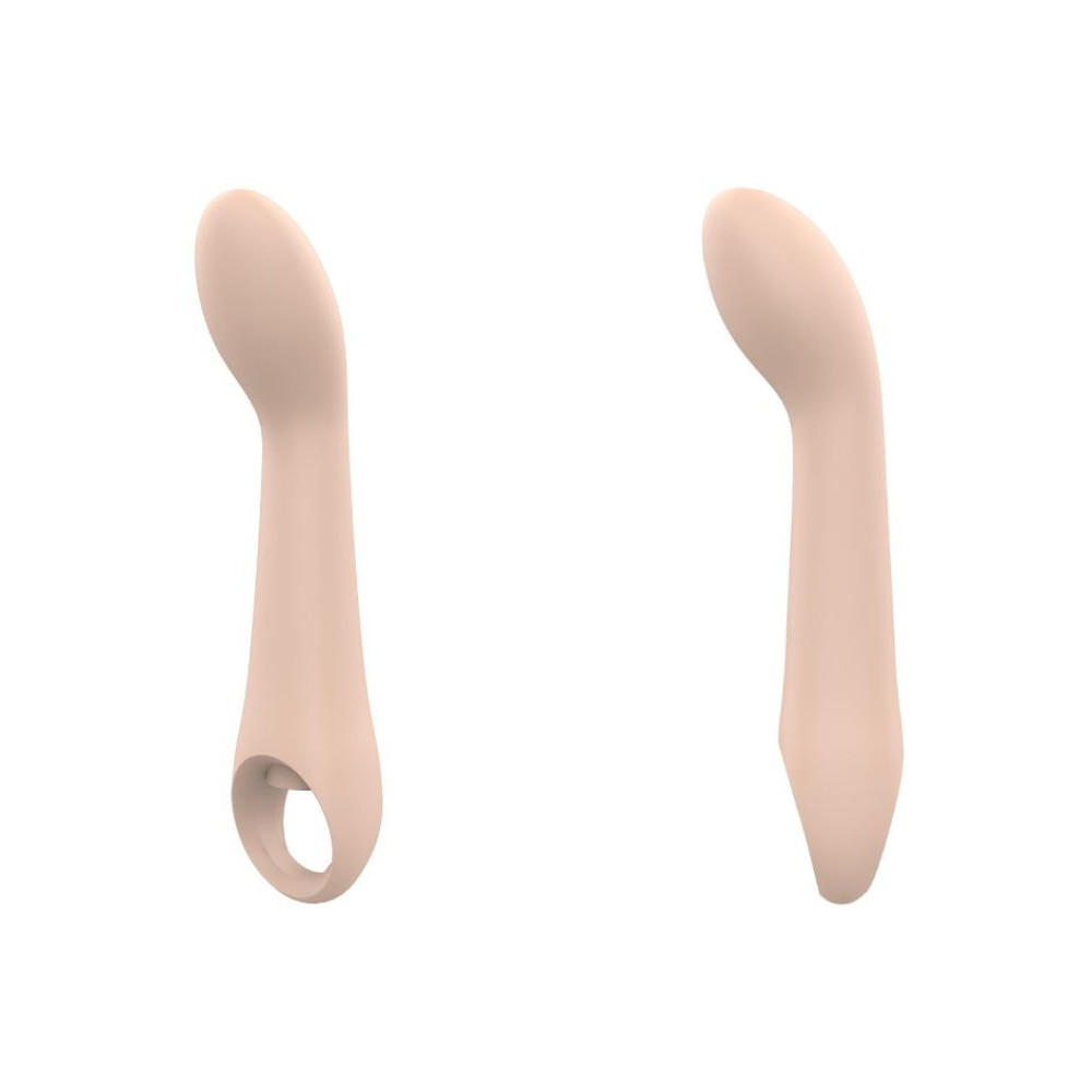 Вибратор Dream Toys Nude Ivy для точки G бежевый, 20.1 х 3.8 см фото №7 — секс игрушки: Украина, NO TABOO