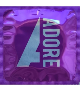 Презервативы латексные Pasante Adore Extra Sure, 1 шт. - No Taboo