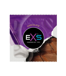 Оральні презервативи EXS зі смаком шоколаду, 1 шт - No Taboo