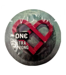 Презерватив прочный One Extra Strong, 1 шт - No Taboo