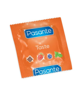 Оральные латексные презервативы Flavours Taste Pasante, 1 шт. - No Taboo