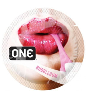 Презерватив оральный One FlavorWaves, со вкусом жевательной презервативы, 1 шт. - No Taboo