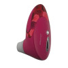 Клиторальный стимулятор Womanizer Pro W500 Red/Rose с цветочным принтом, красный фото №4 — секс игрушки: Украина, NO TABOO