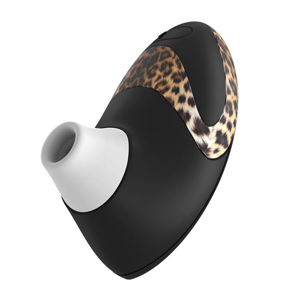 Клиторальный стимулятор Womanizer Pro W500 с леопардовым принтом, черный фото №4 — секс игрушки: Украина, NO TABOO