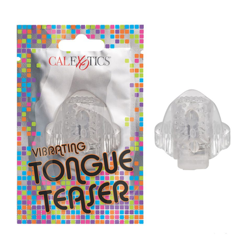 Вибратор на язык Vibrating Tongue Teaser California Exotics, бесцветный фото №0 — секс игрушки: Украина, NO TABOO