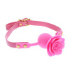 Кляп роза Taboom Malibu Rose Ball Gag розовый, фото №2 — секс шоп Украина, NO TABOO