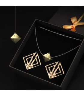 Затискачі для сосків з легкою підвіскою LOCKINK Metal Nipple Clamps with Light Pendant золоті - No Taboo