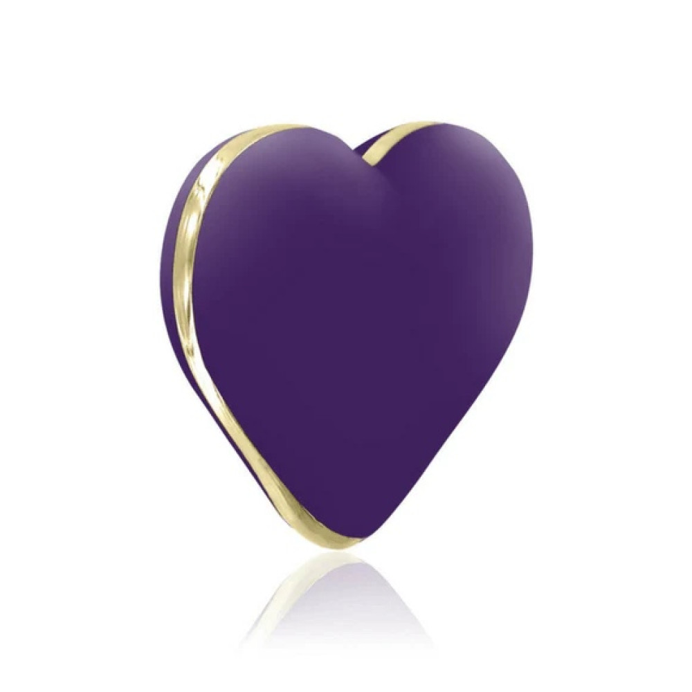  Вибратор сердечко Rianne S Heart для клитора, фиолетовый фото №2 — секс игрушки: Украина, NO TABOO