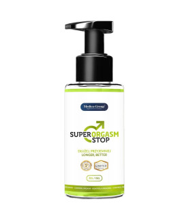 Гель для задержки эякуляции Medica Super Orgasm Stop Gel с эффектом прохлады, 150 мл - No Taboo
