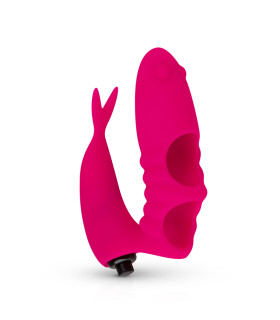 Вибратор на палец Easytoys Vinger Vibrator розовый, 8.5 см х 2.3 см - No Taboo