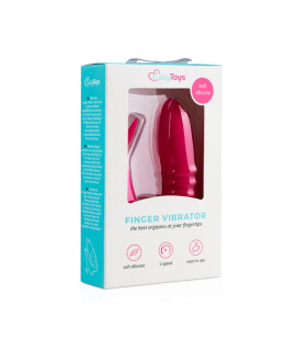 Вибратор на палец Easytoys Vinger Vibrator розовый, 8.5 см х 2.3 см - No Taboo