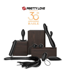 Набір іграшок Pretty Love чорний, 6 предметів - No Taboo