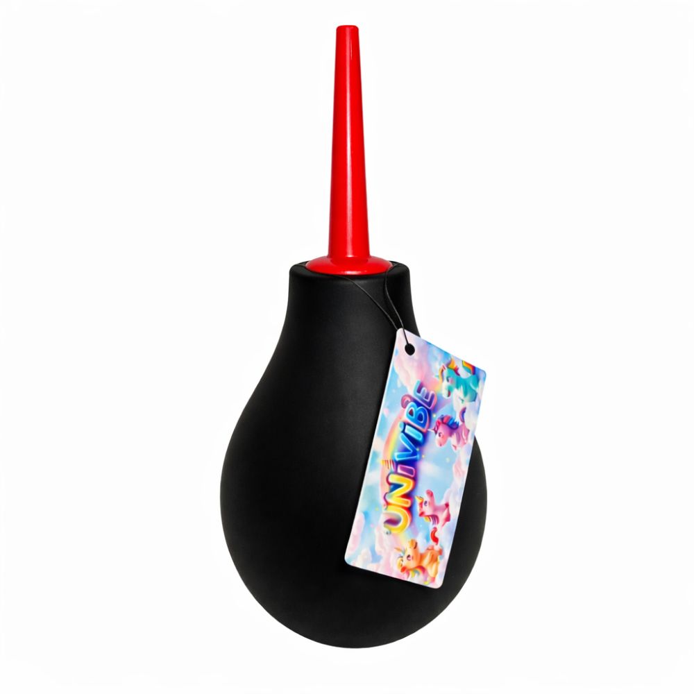 Анальный душ UNIVIBE Black and Red черно-красный фото №0 — секс игрушки: Украина, NO TABOO