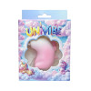 Стимулятор клитора UNIVIBE Единорог с длинным вращающимся язычком, градиент бело-розовый, 7,5 см фото №2 — секс игрушки: Украина, NO TABOO