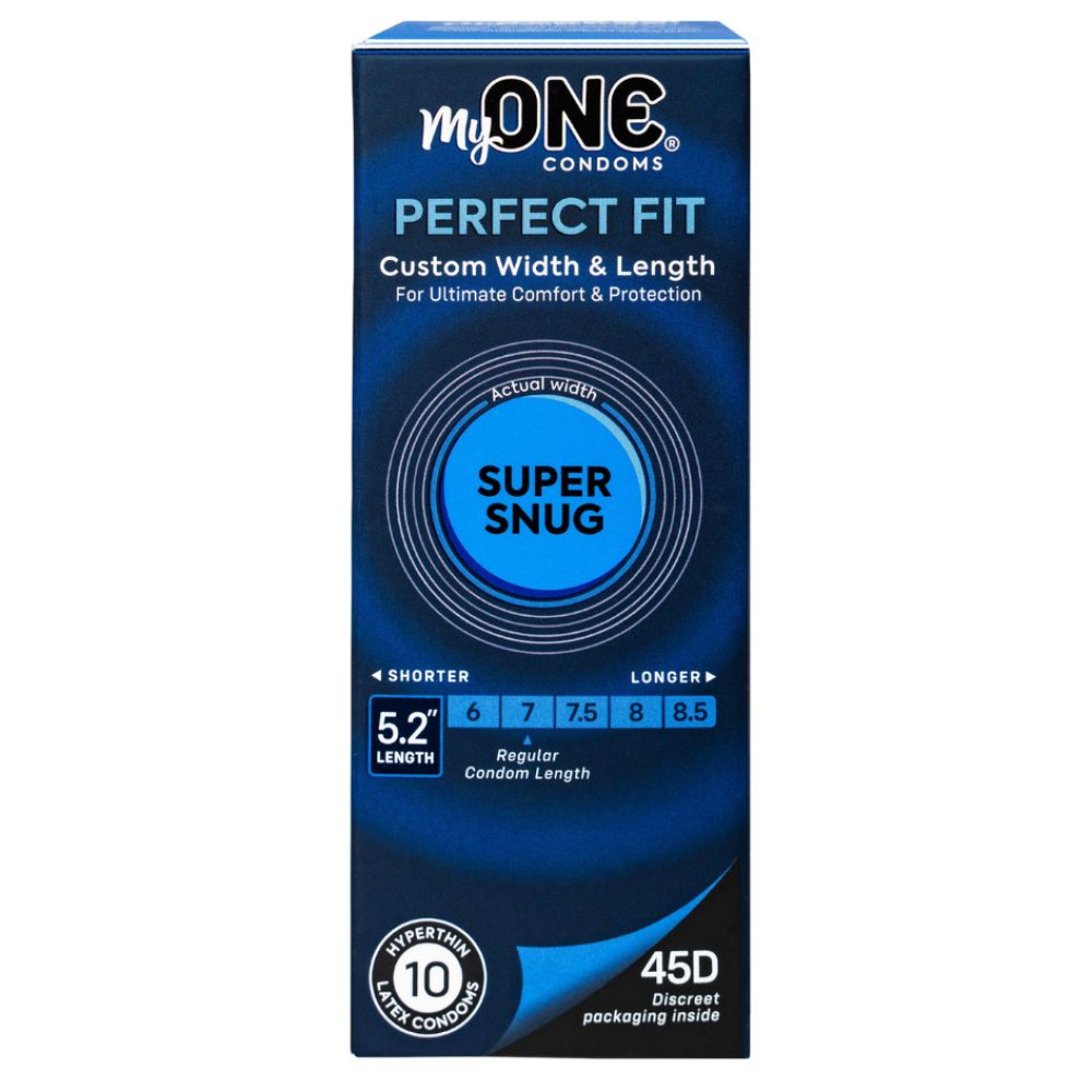 Презервативы MyONE Super Snug размер 45D, 45 мм х 13.2 см, 10 шт, фото №0 — секс шоп Украина, NO TABOO
