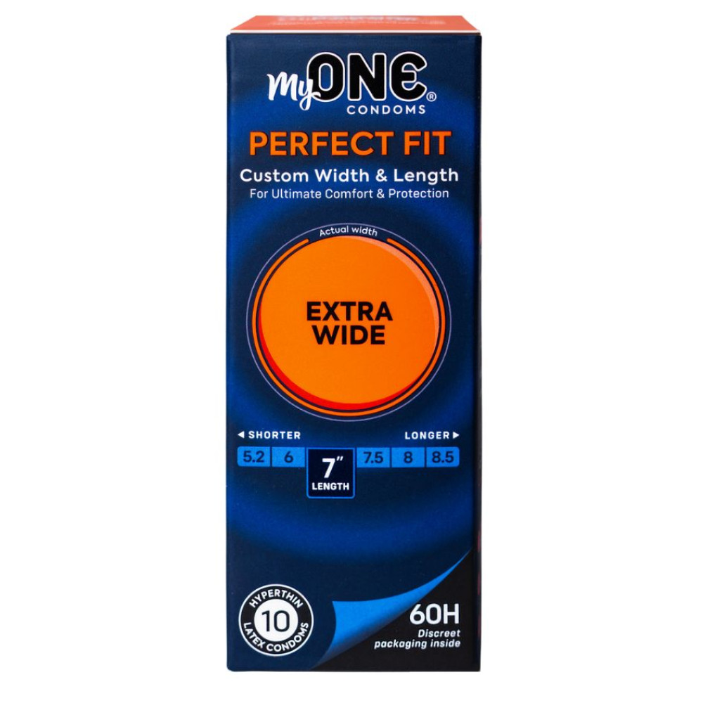Презервативы MyONE Extra Wide размер 60H, 60 мм х 17.8 см, 10 шт, фото №0 — секс шоп Украина, NO TABOO