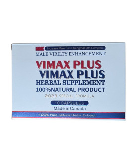 Таблетки комплексные для повышения потенции Vimax Plus, 10 таблеток - No Taboo