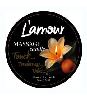 Масажна свічка, 30 мл, L'amour Blossoming Neroli квітучий неролі + цитрусові - No Taboo