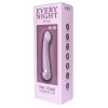 Вибратор с охлаждением и подогревом Every Night Toys для точки G, фиолетовый фото №2 — секс игрушки: Украина, NO TABOO