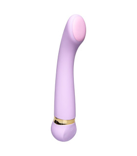 Вібратор з охолодженням та підігрівом Every Night Toys для точки G, фіолетовий - No Taboo