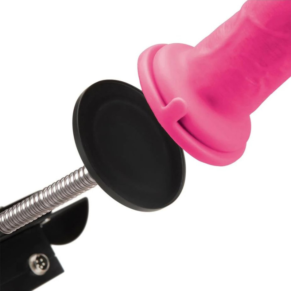 Секс-машина Dreamtoys Sex Room Sex Machine с насадками и пультом, черная фото №5 — секс игрушки: Украина, NO TABOO