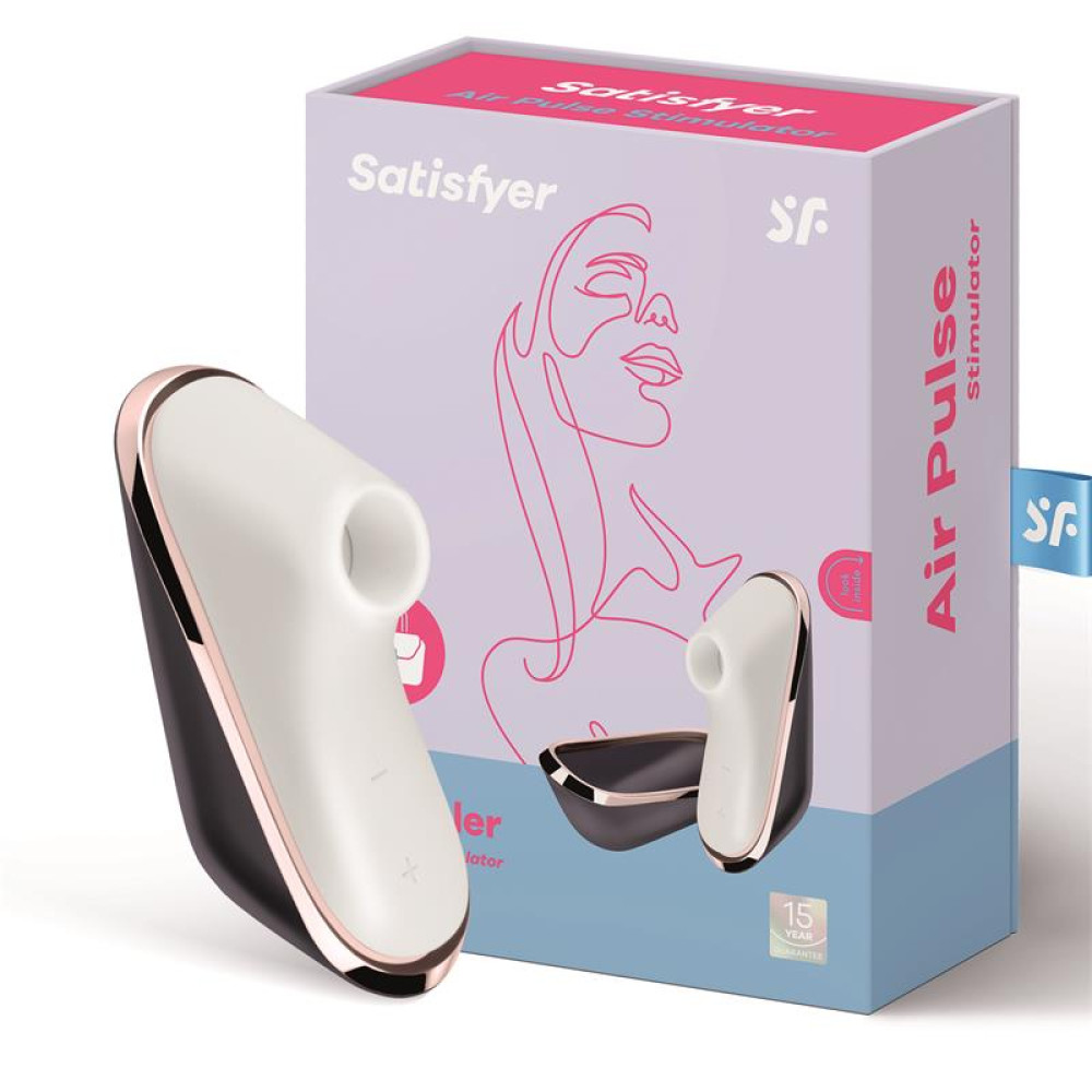 Вакуумный стимулятор клитора Satisfyer Pro Traveler черный, 10.7 х 4.6 см фото №2 — секс игрушки: Украина, NO TABOO