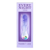 Вибратор-кролик со светодиодом Every Night Rabbit Vibe для точки G, фиолетовый, 19.3 х 4.8 см фото №6 — секс игрушки: Украина, NO TABOO