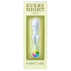 Вибратор-кролик со светодиодом Every Night Rabbit Vibe для точки G, зеленый, 19.3 х 4.8 см фото №6 — секс игрушки: Украина, NO TABOO