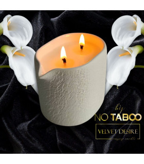 Массажная свеча, 140 мл, NO TABOO Velvet Desire мускус + жасмин + груша - No Taboo