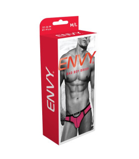 Трусы с вырезом спереди Envy Bad Boy для мужчин, розовые, M/L - No Taboo