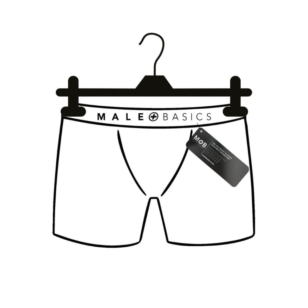 Мужские трусы боксеры MaleBasics Performance Boxer, серые, L, фото №5 — секс шоп Украина, NO TABOO