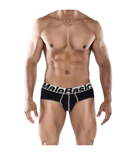 Мужские трусы MaleBasics Microfiber Brief черные, S - No Taboo