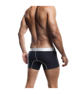 Мужские трусы боксеры MaleBasics Performance Boxer, черные, S - No Taboo