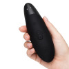 Клиторальный стимулятор 2 в 1 Womanizer Enhance Black вакуумная стимуляция и вибрация, черный фото №22 — секс игрушки: Украина, NO TABOO