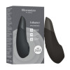 Клиторальный стимулятор 2 в 1 Womanizer Enhance Black вакуумная стимуляция и вибрация, черный фото №27 — секс игрушки: Украина, NO TABOO