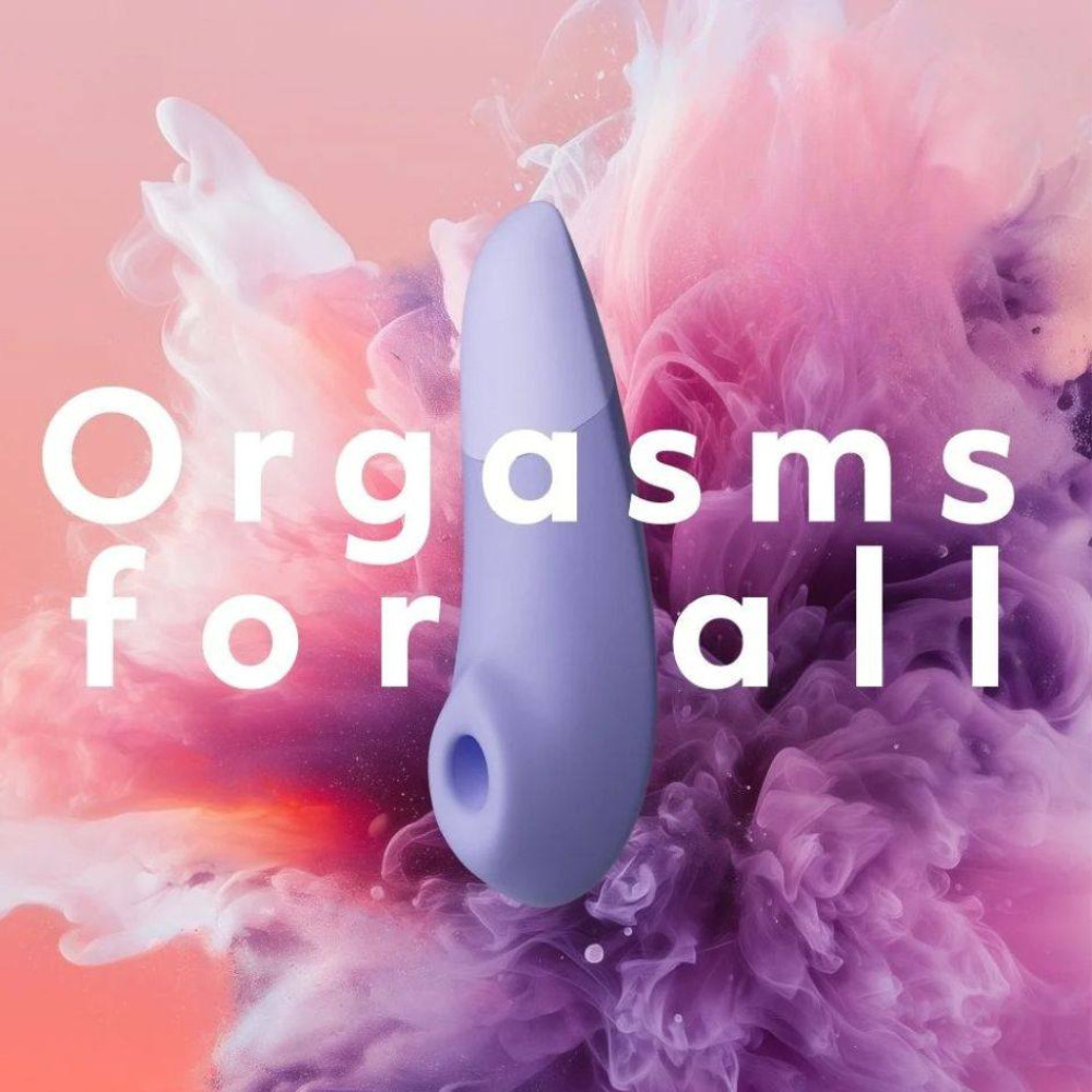 Клиторальный стимулятор 2 в 1 Womanizer Enhance Lilac вакуумная стимуляция и вибрация, лиловый фото №2 — секс игрушки: Украина, NO TABOO