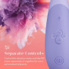Клиторальный стимулятор 2 в 1 Womanizer Enhance Lilac вакуумная стимуляция и вибрация, лиловый фото №7 — секс игрушки: Украина, NO TABOO