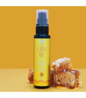 Їстівний лубрикант з ефектом тепла INTT Lick Me Honey зі смаком меду, 50 мл - No Taboo