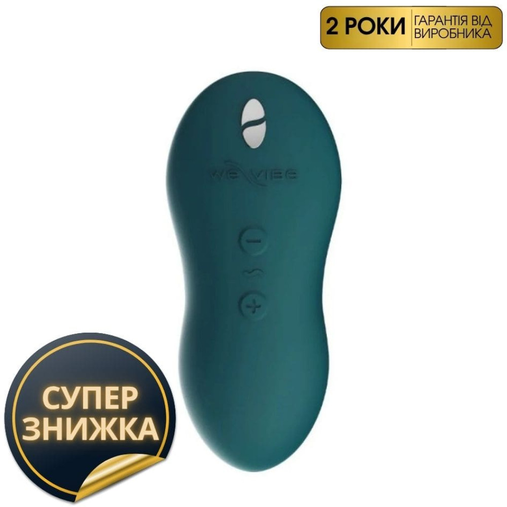 Клиторальный стимулятор We-Vibe Touch X Green Velvet, зеленый фото №0 — секс игрушки: Украина, NO TABOO