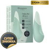 Вибратор бесшумный Womanizer Vibe Sage для клитора, зеленый, 14.5 см х 4.3 см фото №1 — секс игрушки: Украина, NO TABOO