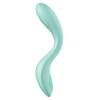Вибратор с подвижным шариком Satisfyer Rrrolling Pleasure мятный, 3.9 х 21.9 см фото №3 — секс игрушки: Украина, NO TABOO