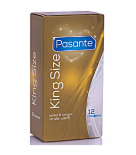 Резинки PASANTE KING SIZE (БОЛЬШИЕ) 12шт - No Taboo