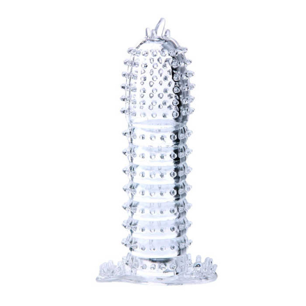 Прозрачная насадка на член с усиками - Silikon Sleeve, Clear фото №0 — секс игрушки: Украина, NO TABOO