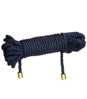 Веревка для бондажа UPKO Restraint Bondage Rope, синяя, 10 м - No Taboo