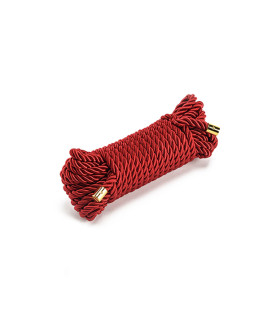Веревка для бондажа UPKO Restraint Bondage Rope, красная, 10 м - No Taboo
