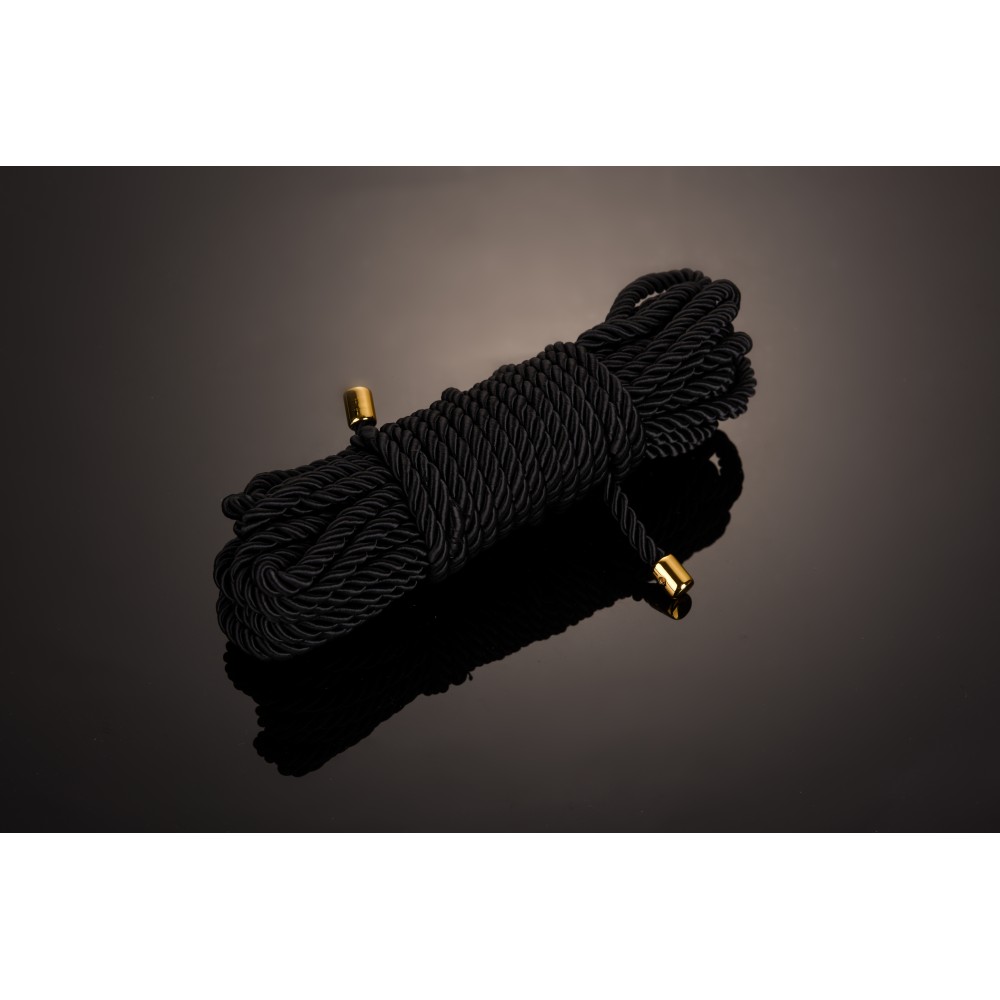 Веревка для бондажа UPKO Restraint Bondage Rope, черная, 10 м , фото №0 — секс шоп Украина, NO TABOO